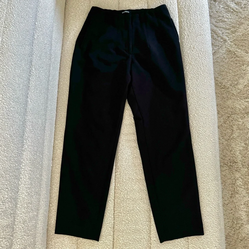 Express Ankle High Rise Pant - Picture 2 of 6